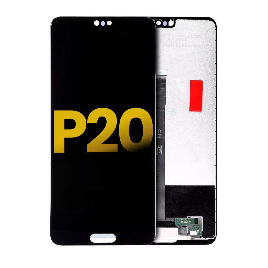 LCD Display No Frame for Huawei P20 (Refurbished) (Black)