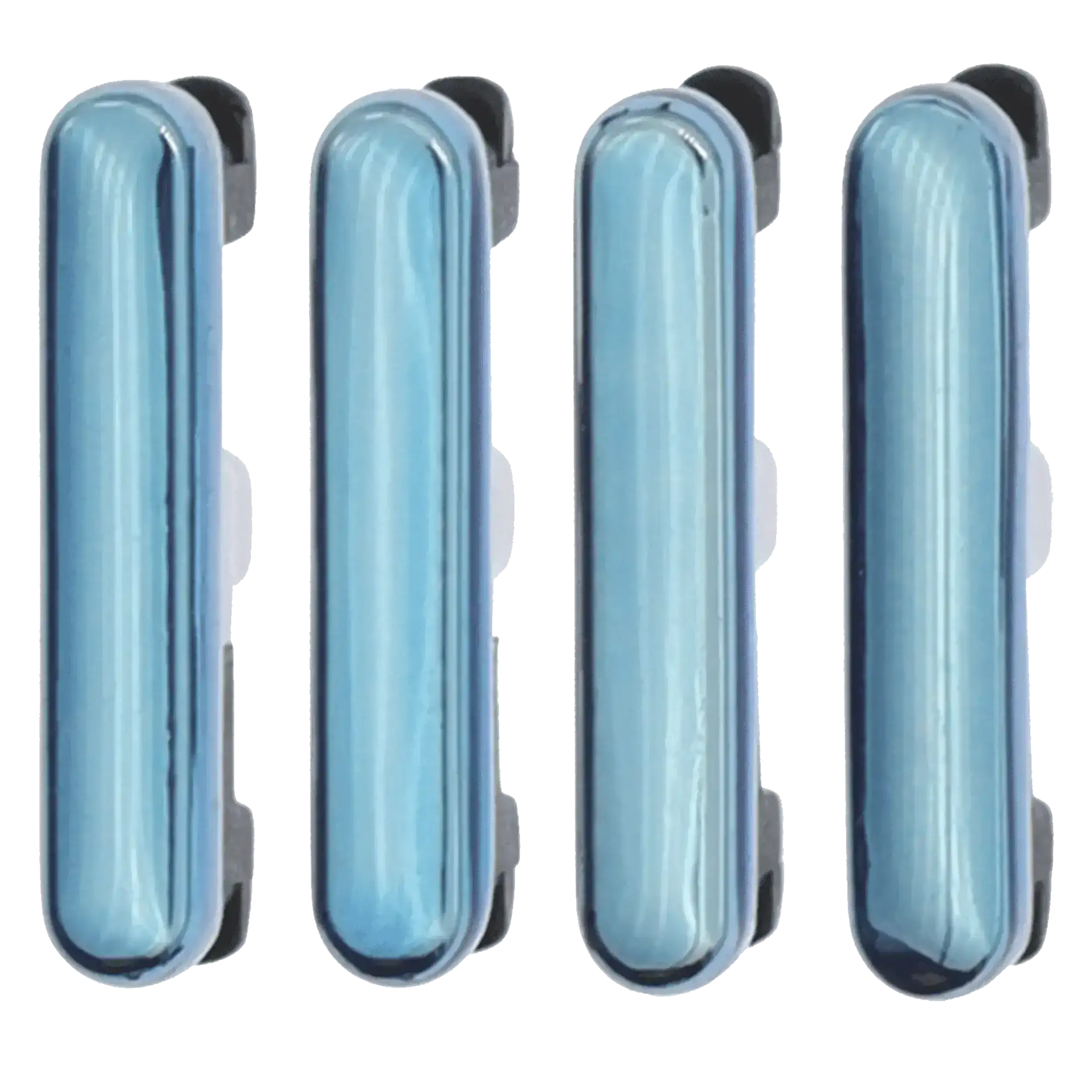 Hard-Buttons (Power / Volume) für LG Stylo 6 / K71 (Silber) (4er-Set)