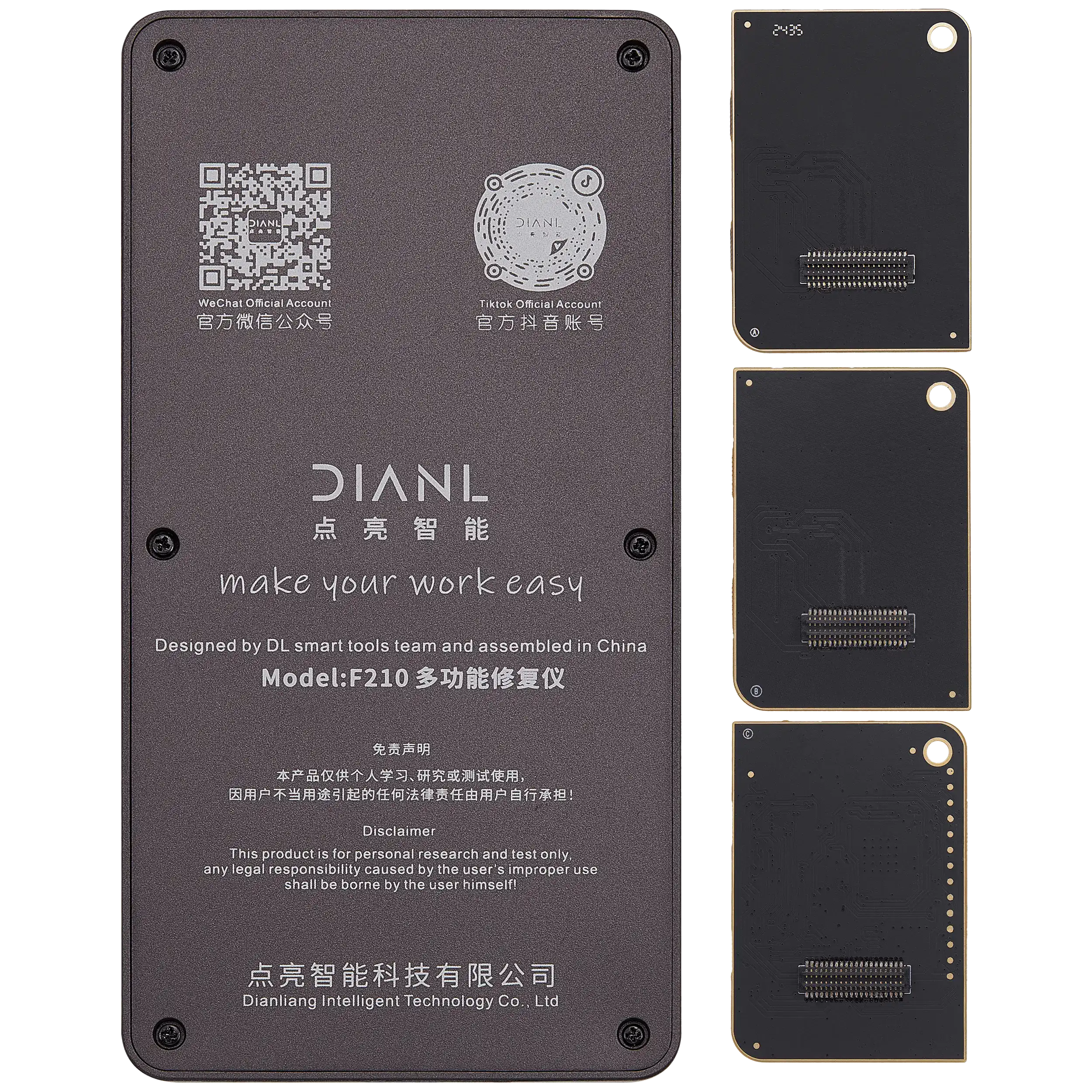 F210 True Tone Restore Programmiergerät DL 2 Boards iPhone 12-15 Serie