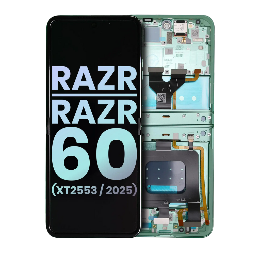 OLED-Display mit Rahmen für Motorola Razr 60 (2025) OEM Spring Bud