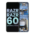 OLED Display with Frame for Motorola Razr / Razr 60 (XT2553 / 2025) Original OEM (Gibraltar Sea)