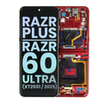 Main OLED Display for Motorola Razr Plus / Razr 60 Ultra (XT2551 / 2025) (Original OEM) (Rio Red)