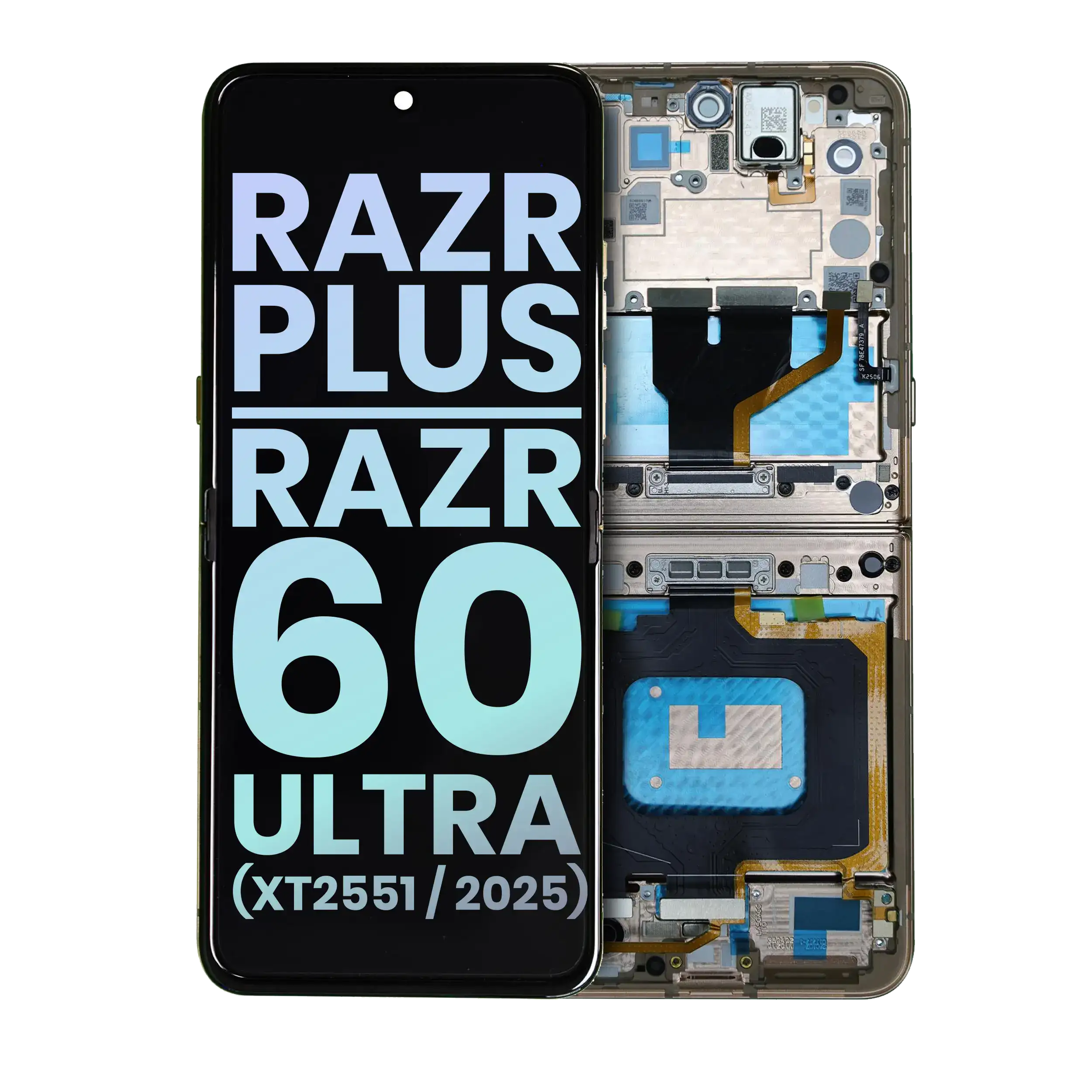 Original OEM OLED-Display für Motorola Razr Plus / 60 Ultra - Mountain Trail