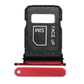 Single SIM Card Tray for Motorola Razr Plus / Razr 60 Ultra (XT2551 / 2025) (Original OEM) (Rio Red)