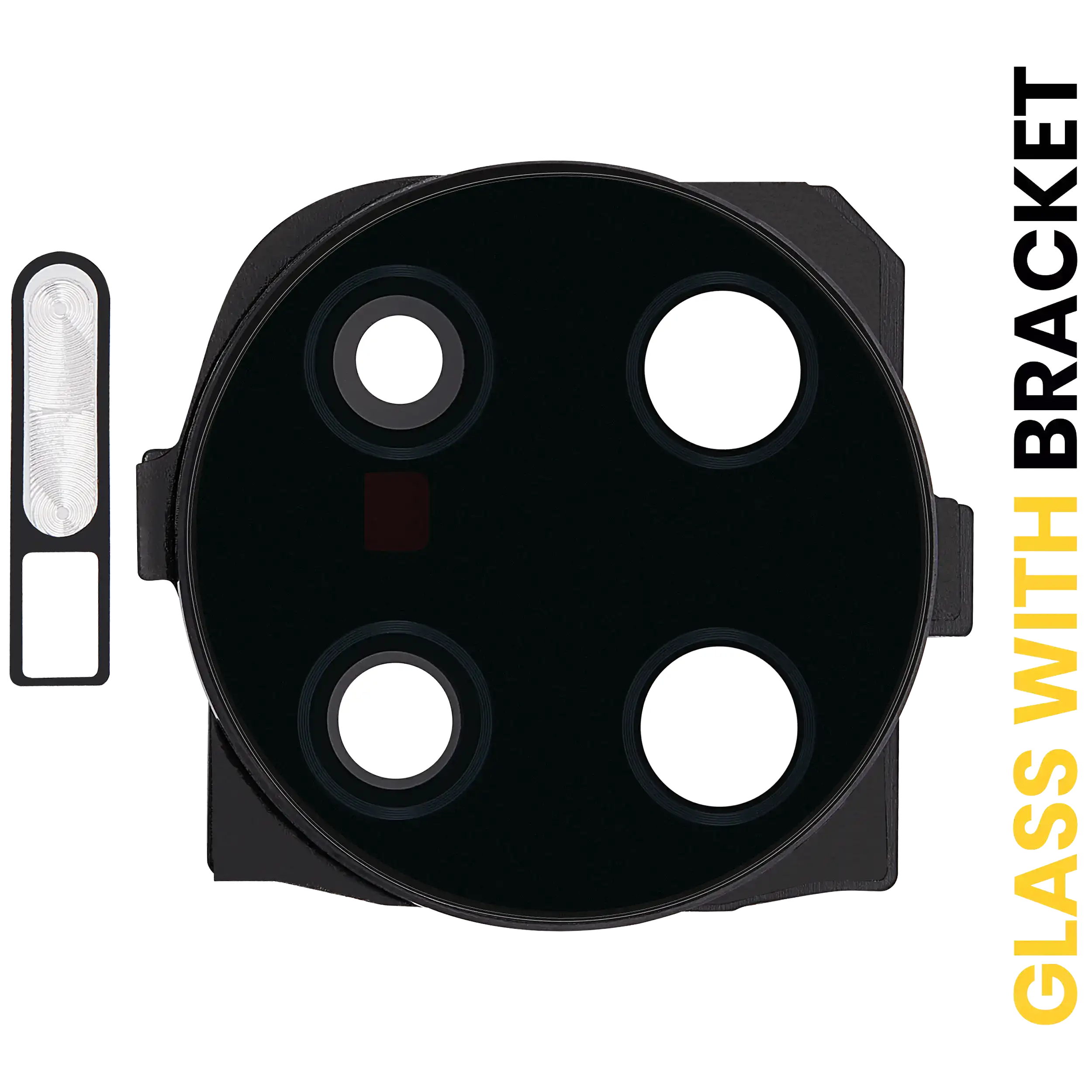 Rear Camera Lens with Holder for Huawei Mate 30 Pro (Black)