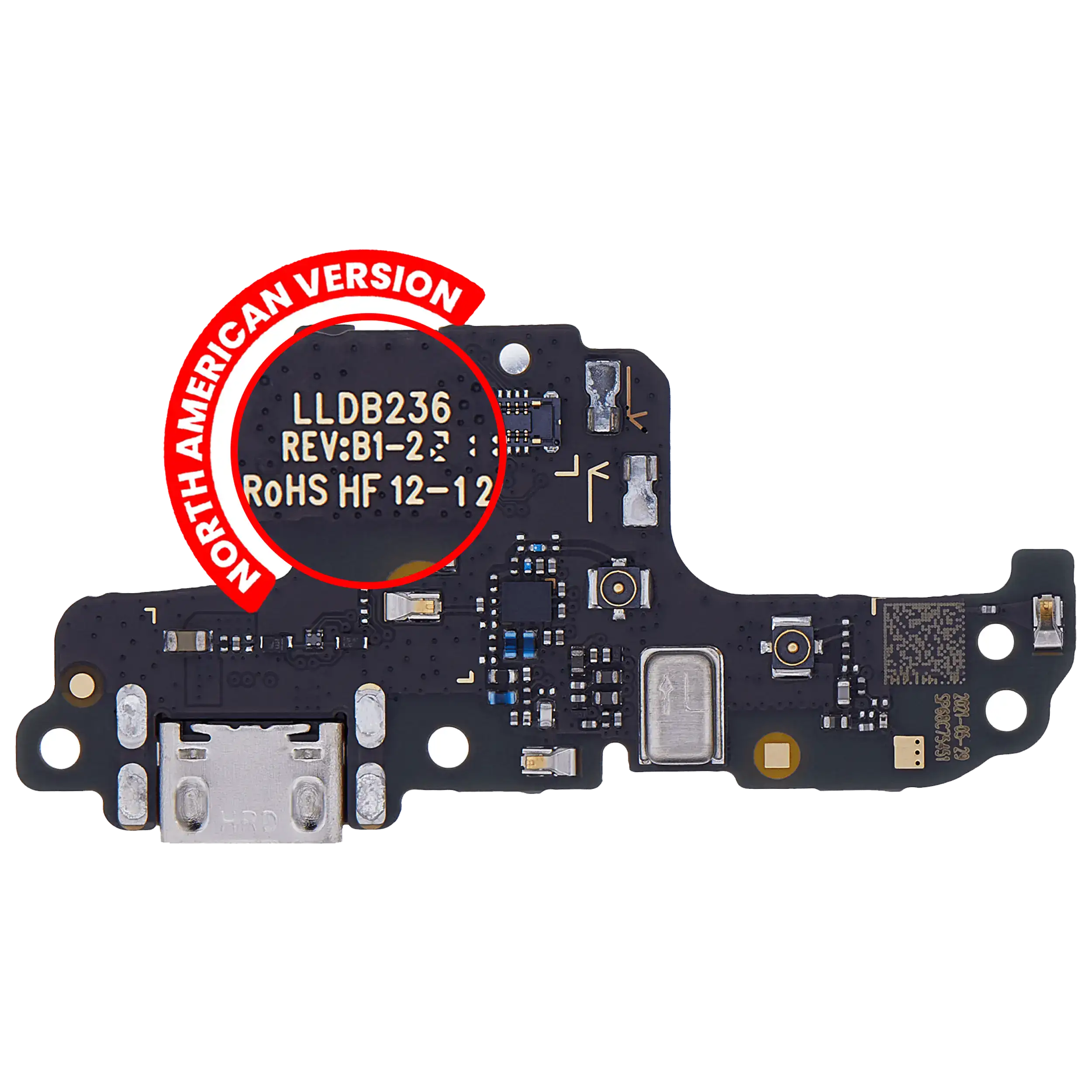 Charging Port PCB Board for Motorola Moto E (XT2052 / 2020) (US Version) (Original OEM)