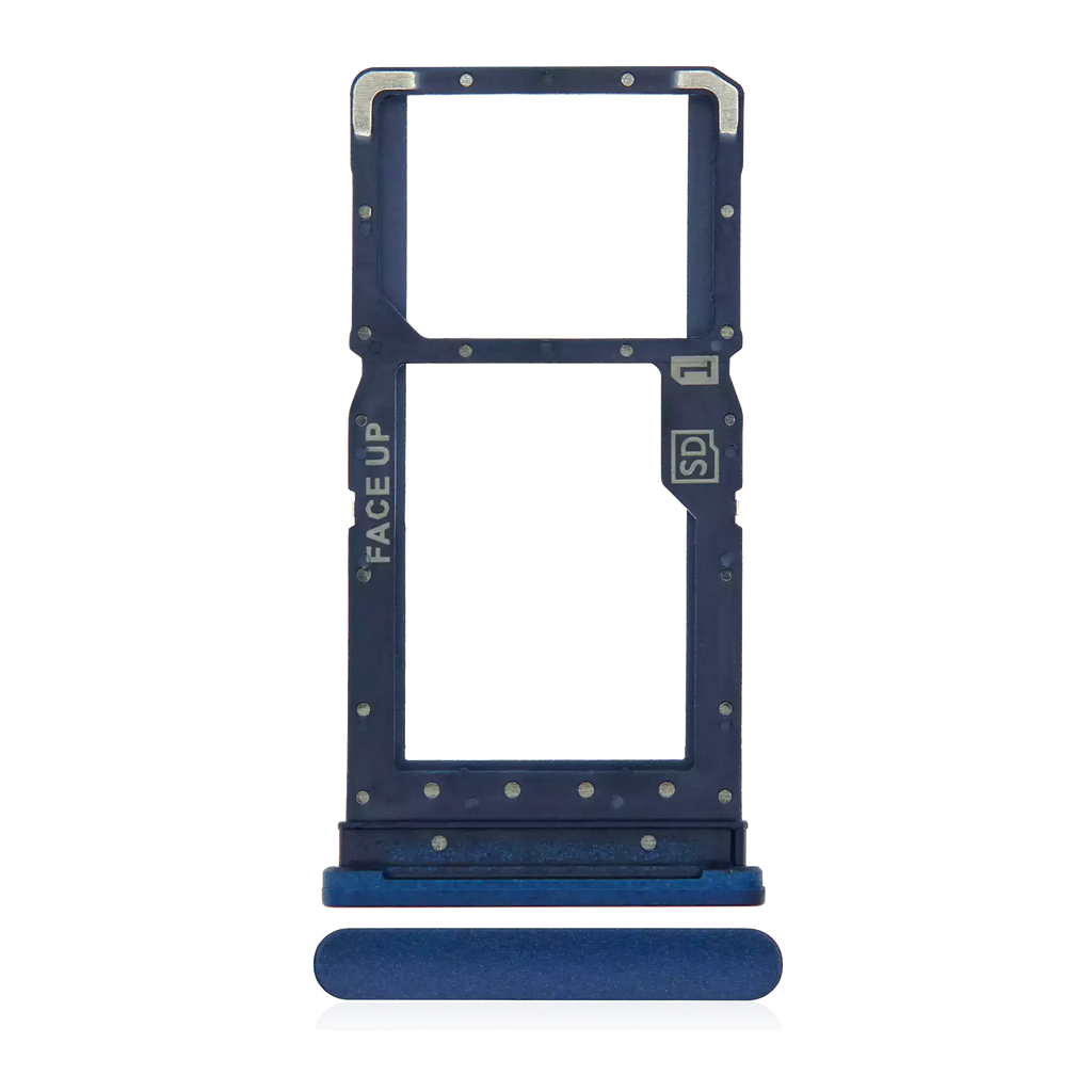 Original SIM Card Tray for Motorola Moto G Play (XT2093 / 2021) (Misty Blue)
