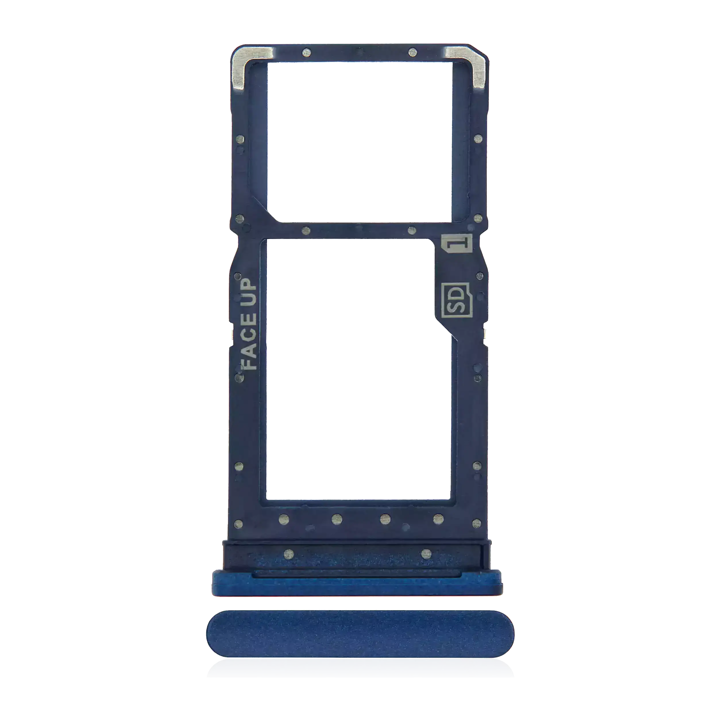 Original SIM Card Tray for Motorola Moto G Play (XT2093 / 2021) (Misty Blue)