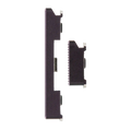 Hard Buttons Power/Volume für Motorola One Zoom, Cosmic Purple