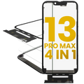 4-in-1 Short Flex (Digitizer Touch with Glass + OCA + Pre-installed Frame) for iPhone 13 Pro Max (OCA Master)