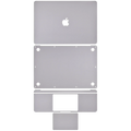 4in1 Skin (Top, Bottom, Keyboard, Trackpad) for MacBook Air 13" A1932 (2018-2019) / A2179 (2020) Space Gray