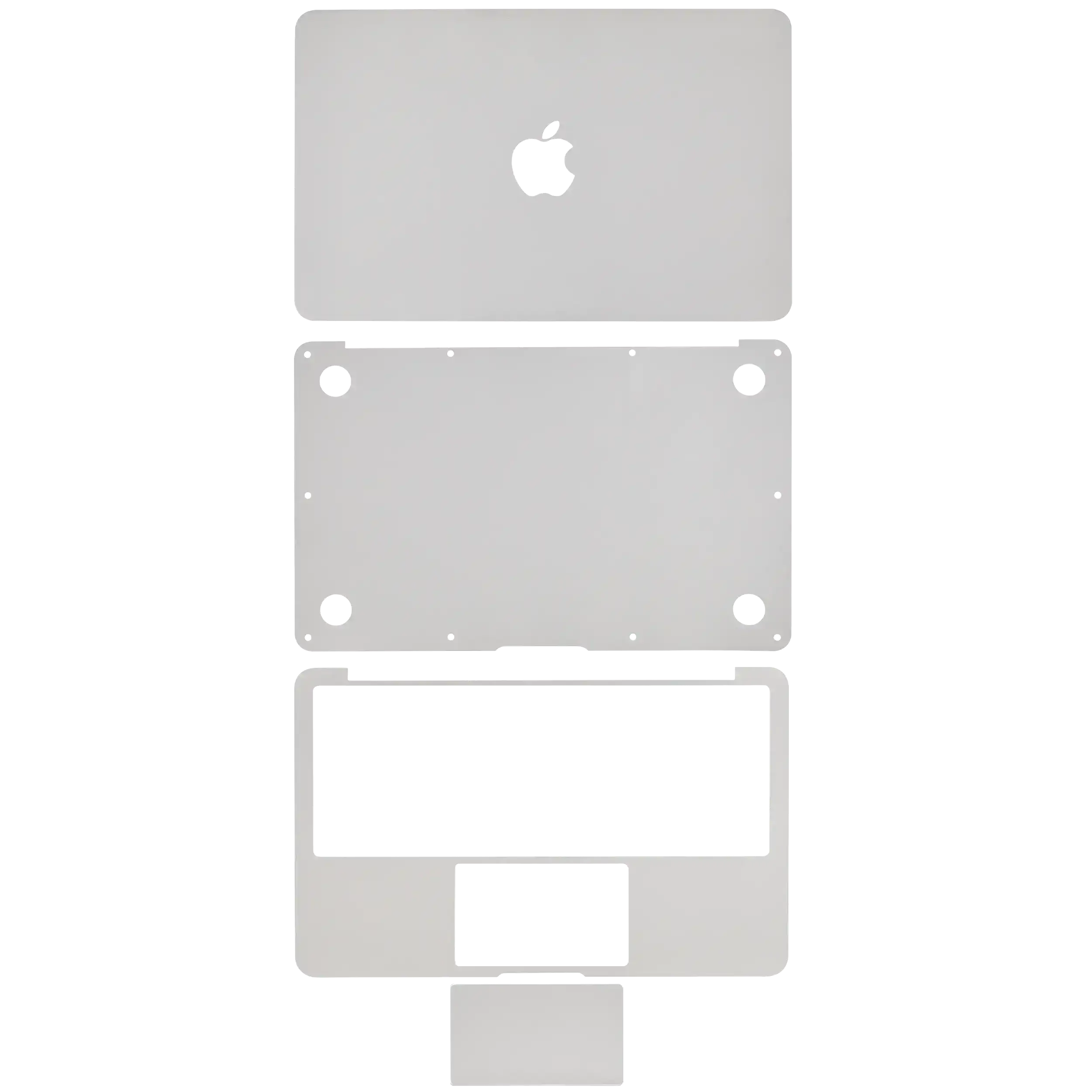 Apple MacBook Air 11" Skin Set 4-teilig A1465 A1370