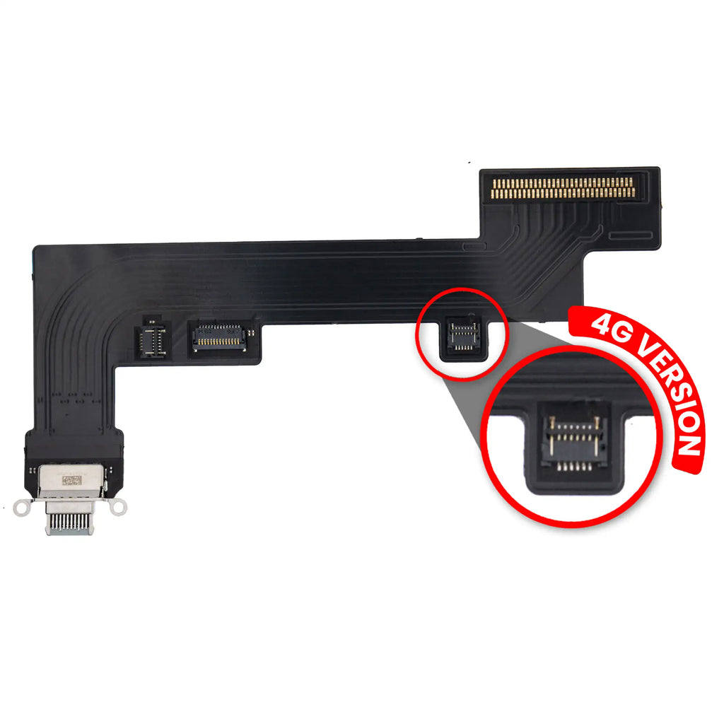 Ladebuchse-Flexkabel für iPad Air 4 (Cellular) (Premium) (Sky Blue)