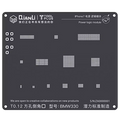 3D Power Logic iBlack Schablone für iPhone 7 (BMW330) (Qianli)