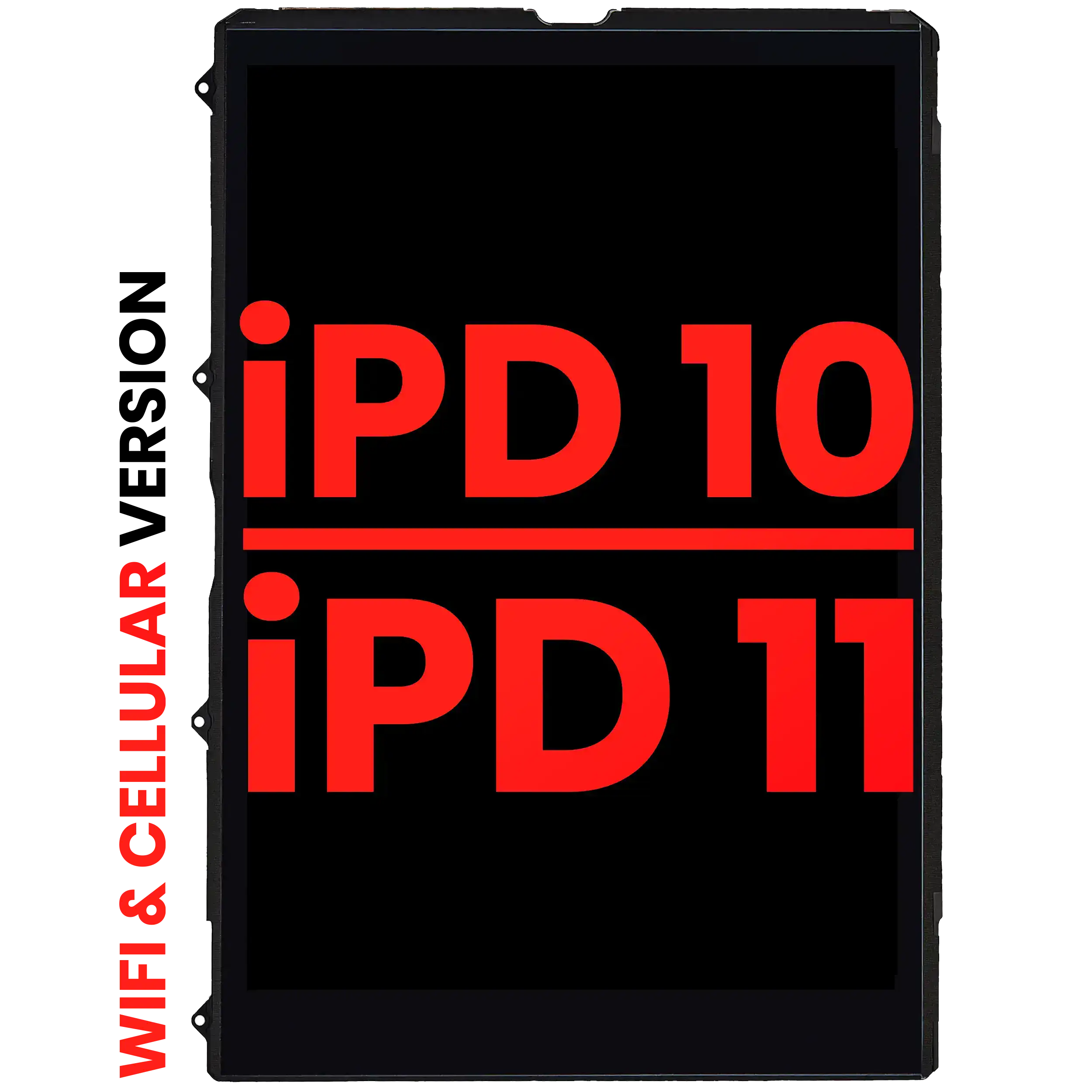LCD Display for iPad 10 (2022) / iPad 11 (2025) (WiFi/Cellular) (Aftermarket Plus)
