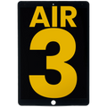 LCD-Display mit Digitizer für iPad Air 3 (Refurbished) (Schwarz)