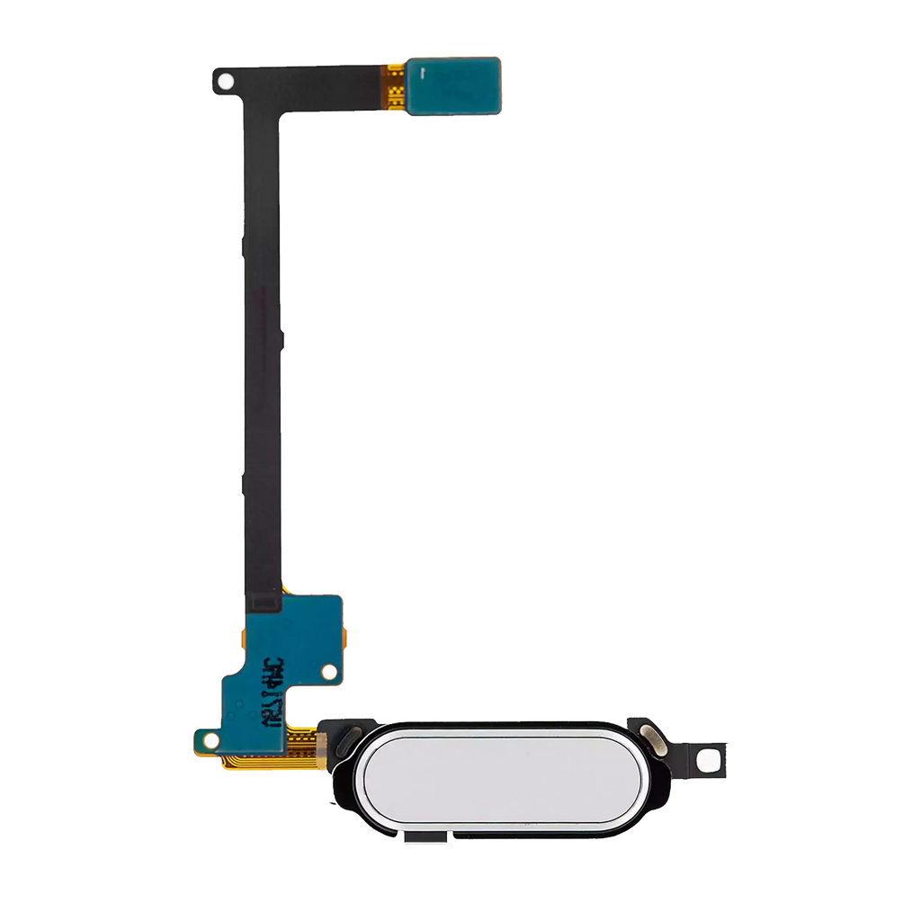 Home Button with Flex Cable for Samsung Galaxy Note 4 (White)