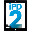 Digitizer für iPad 2 (Aftermarket) (Schwarz)