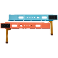 Plastikschiene (Rechts+Links) mit Flex-Kabel für Nintendo Switch 2 (Blau/Orange)