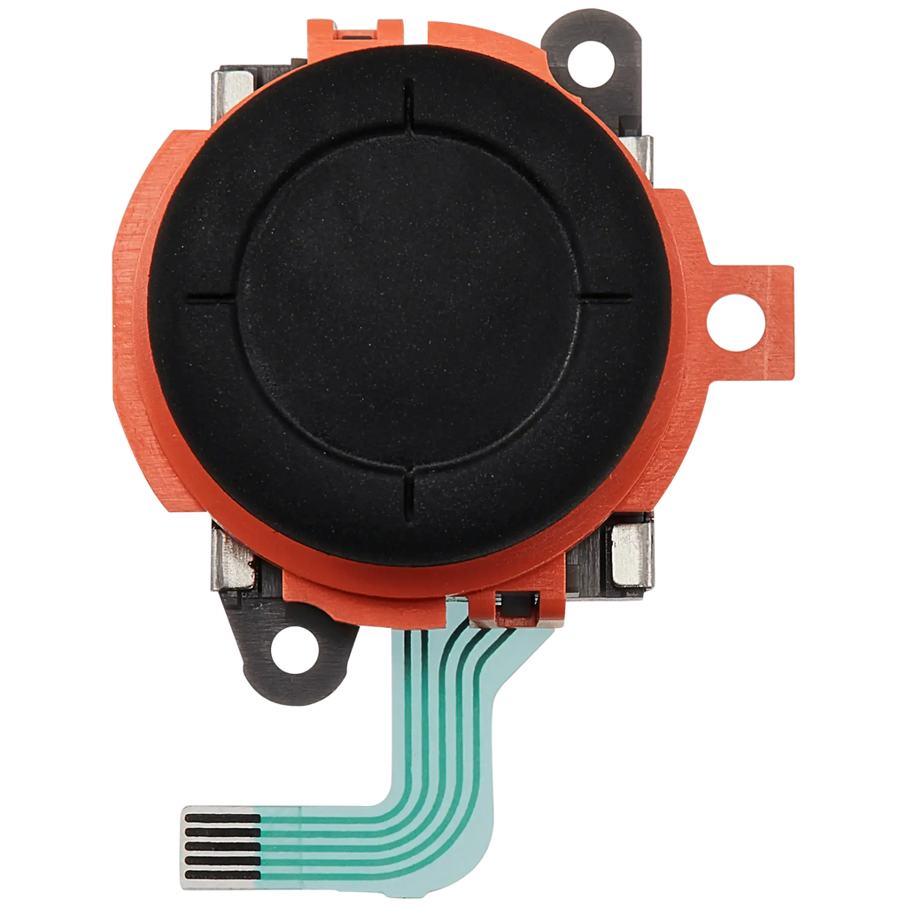 3D Analog Thumbstick Cap for Nintendo Switch 2 Joy-Con Controller (Orange)