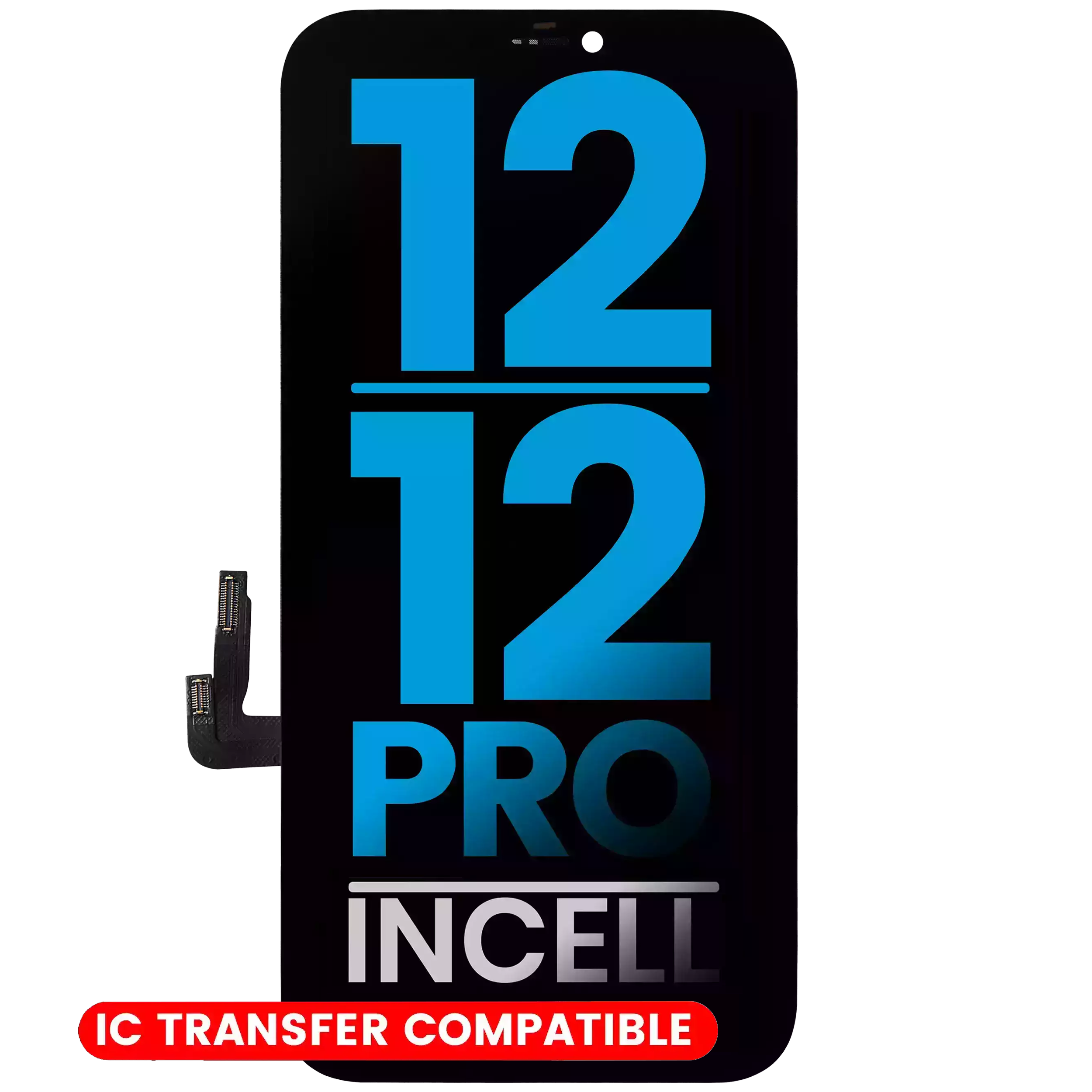 LCD Display for iPhone 12 / 12 Pro (Aftermarket, Incell)