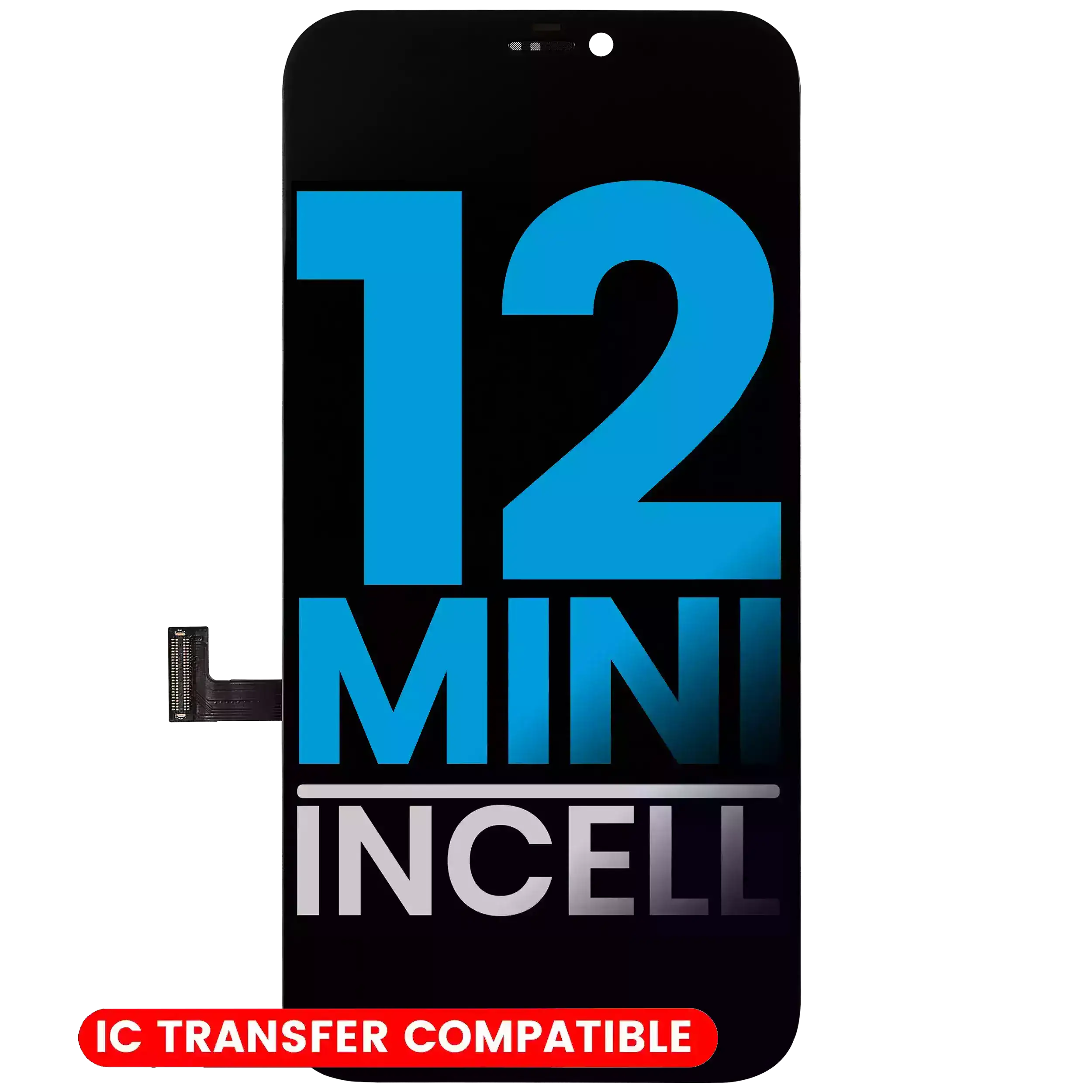 LCD-Display für iPhone 12 Mini (Aftermarket: AQ7 / Incell)