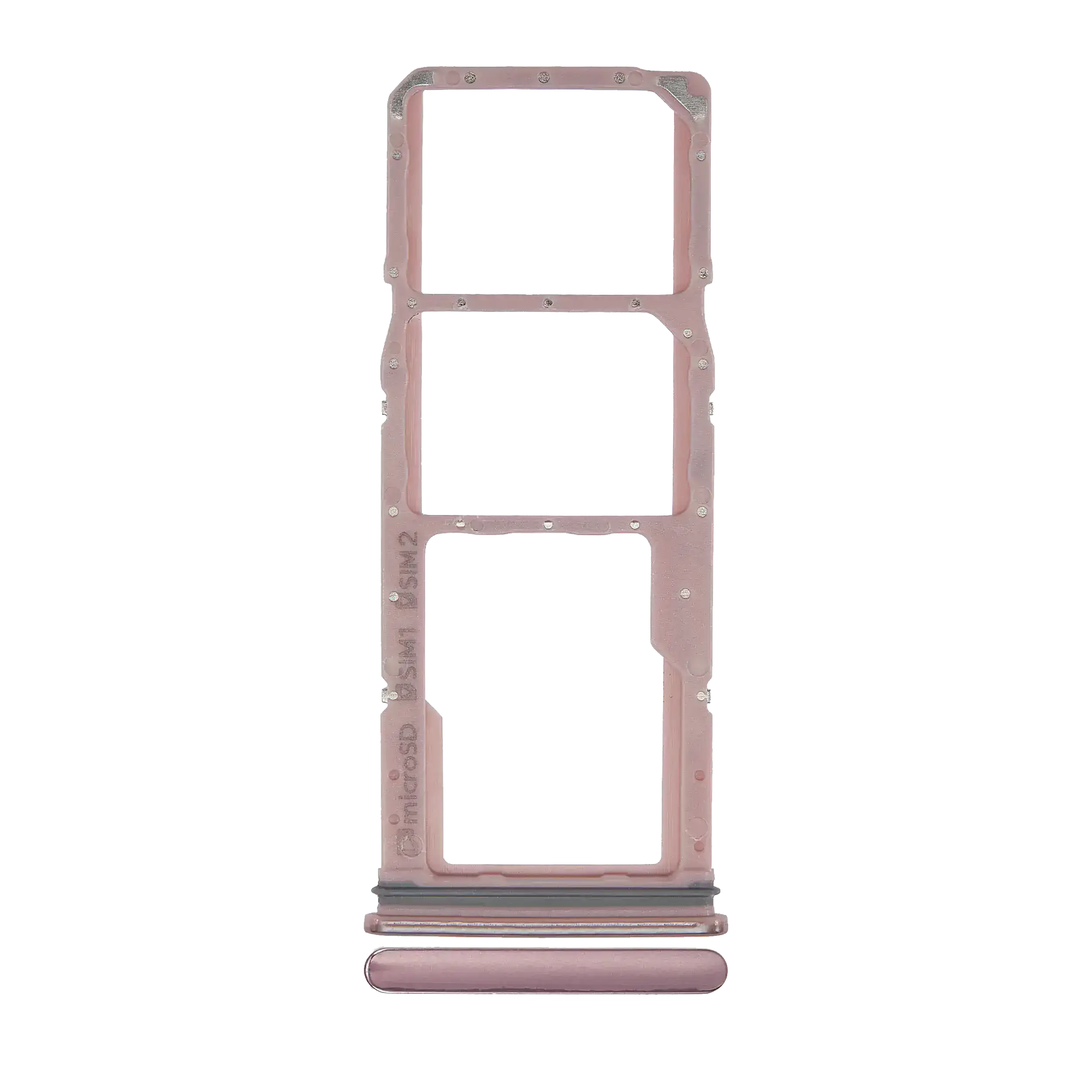 Dual-SIM-Kartenfach für Samsung Galaxy A9 (A920 / 2018) (Bubblegum Pink)