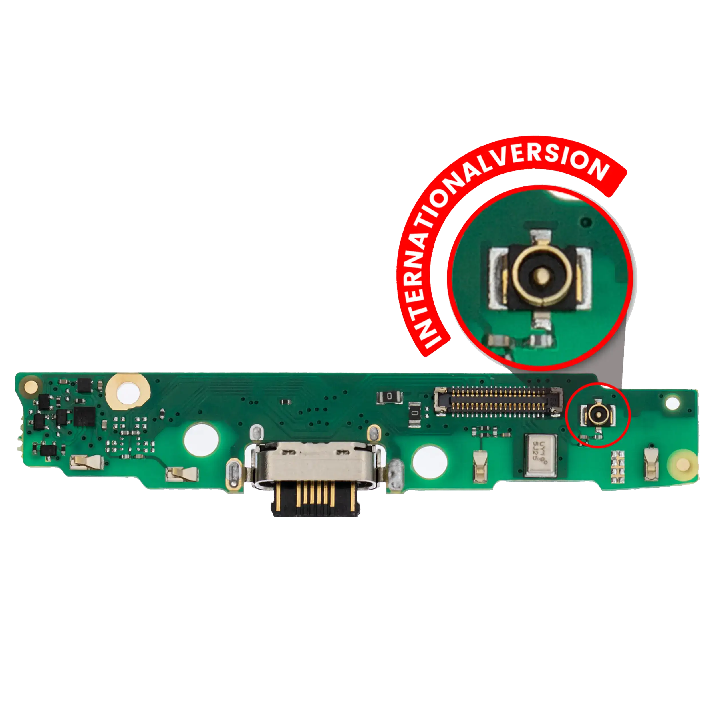Charging Port with PCB for Motorola Moto G7 Power (XT1955/2019) / G7 Supra (XT1955-5/2019) (International Version)