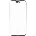 Displayglas m. OCA + Polarisator f. iPhone 15 Pro (2er-Pack) OCA Master