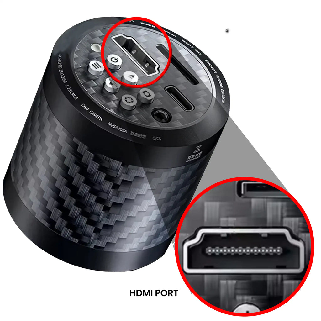 CX60S 4K Industriekamera für Gorilla 6558 Mikroskop (110V - 220V US-Stecker)