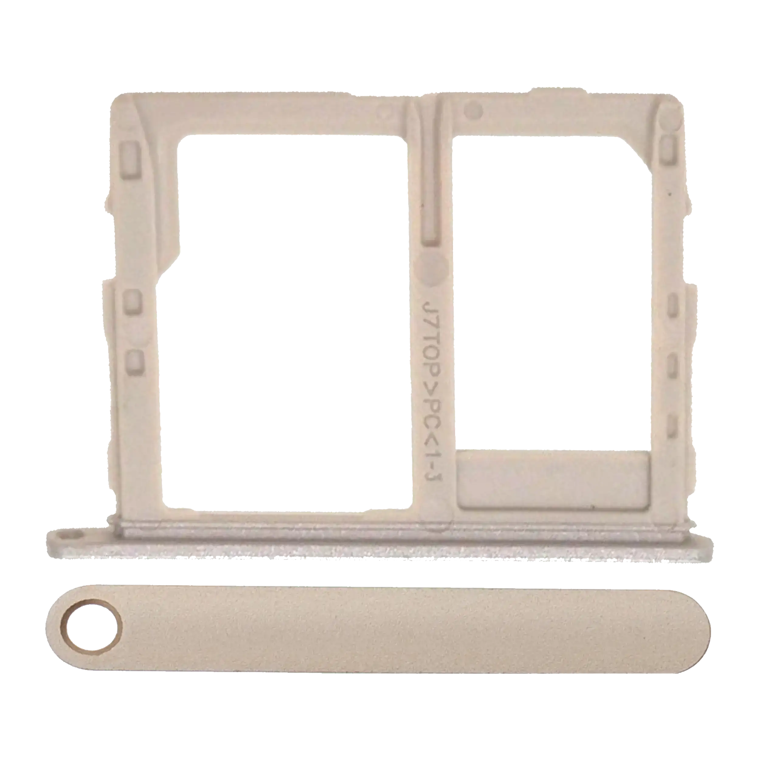 SIM Card Tray for Samsung Galaxy J7 Refine (J737 / 2018) Gold