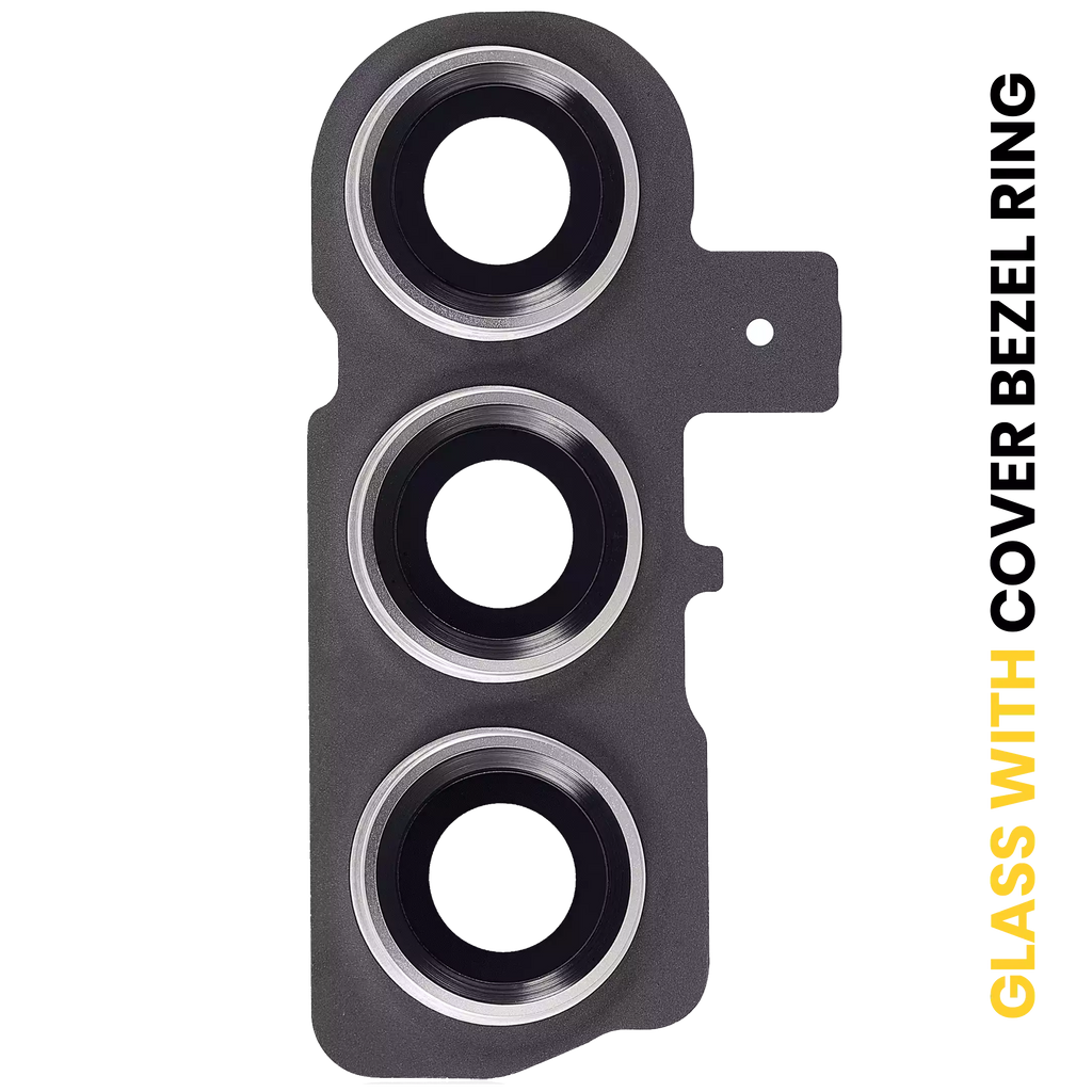 Rear Camera Lens with Decorative Ring for Samsung Galaxy S23 5G / S23 Plus 5G (Lime)