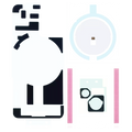 Back cover cooling cotton for iPhone 14