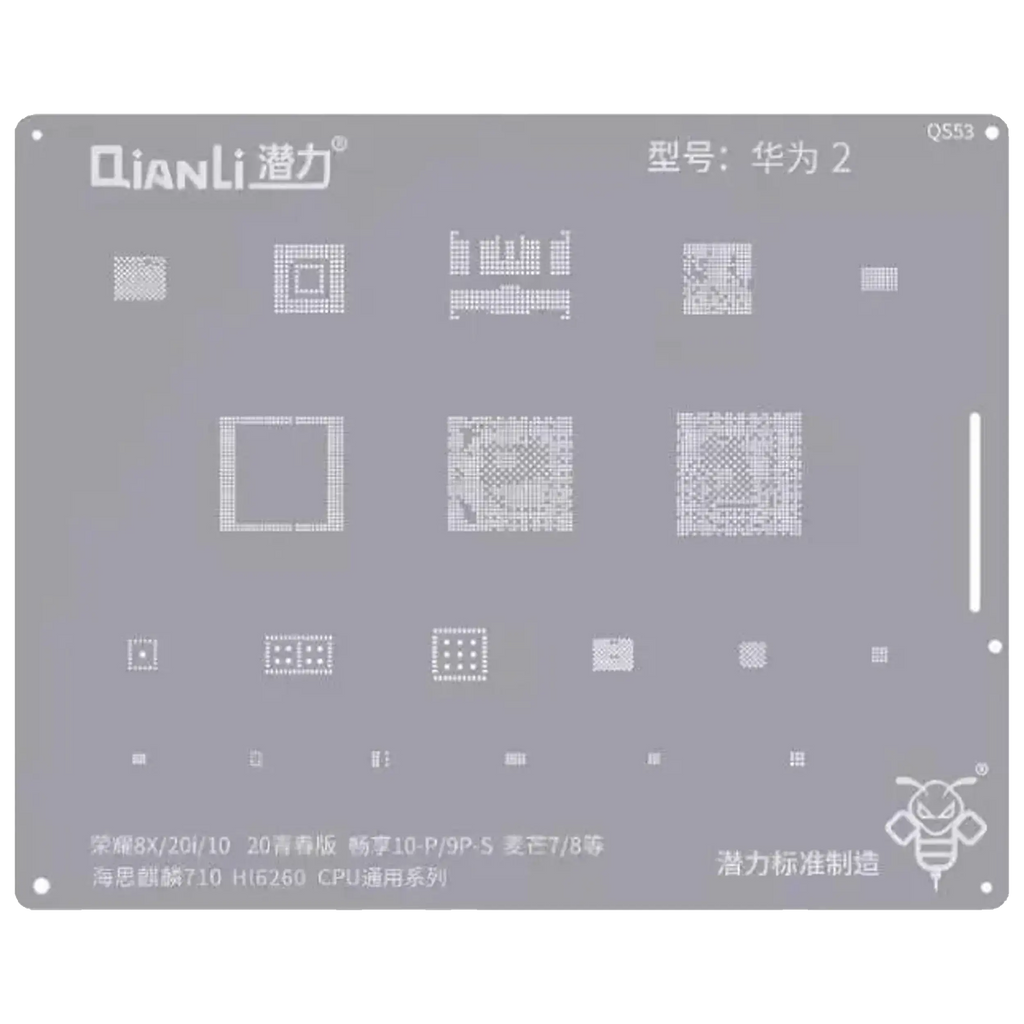 Bumblebee Stencil QS53 for Huawei Honor 8X/20i/10/20Lite/Y10P/9PS/Nova 7/8 (Kirin710) (HI6260) CPU Universal Series
