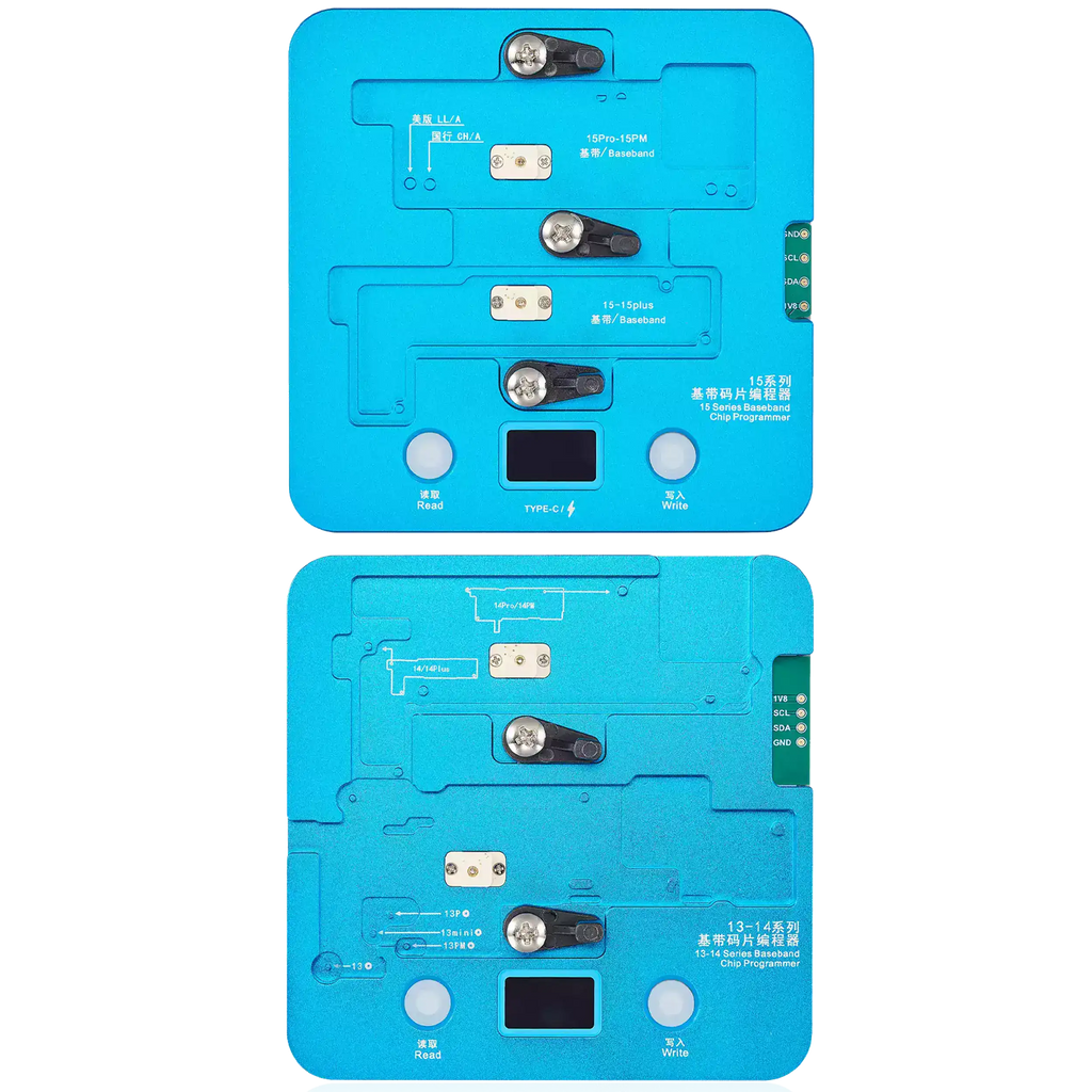 Baseband Chip Programmer for iPhone 13–15 Series (JCID)