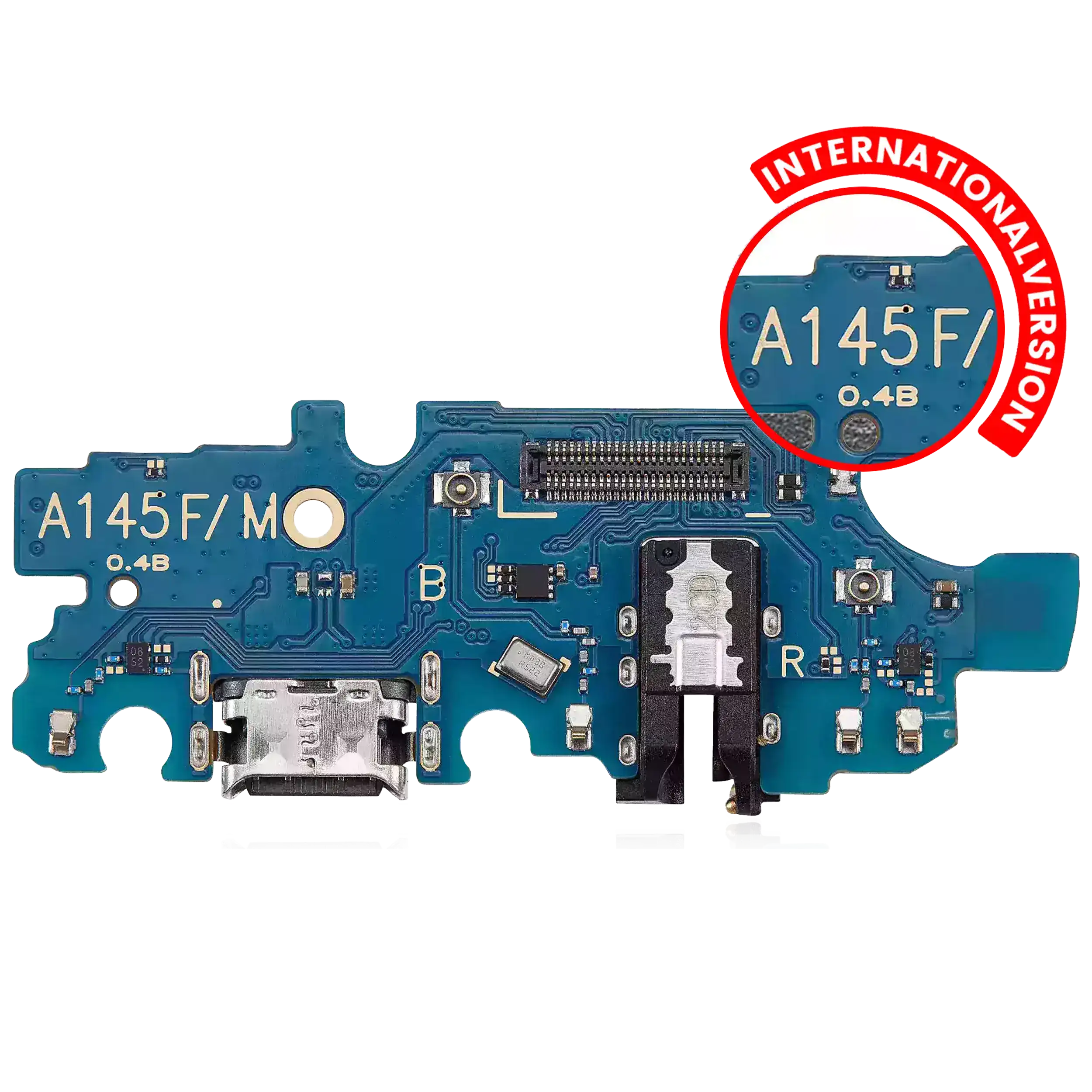 Ladebuchse mit Platine für Samsung Galaxy A14 (A145F) Aftermarket Plus