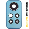 Kameralinse hinten mit Halterung für Xiaomi Redmi Note 12 Pro 4G Star Blue
