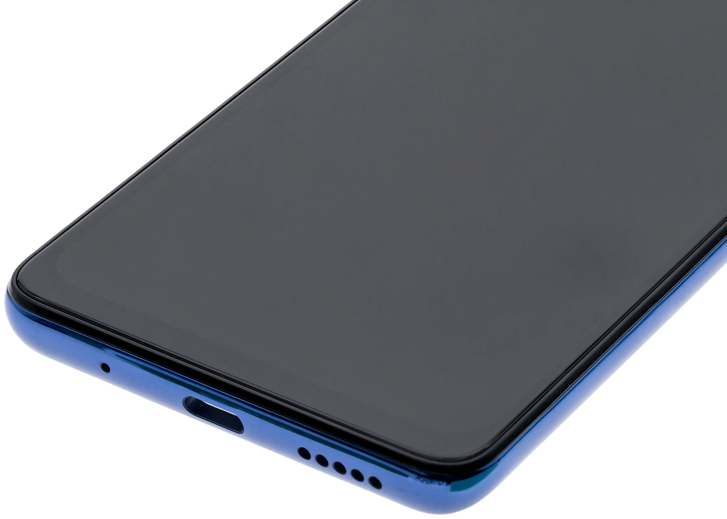 LCD Display with Frame for Motorola One Action (XT2013-1 / XT2013-2 / XT2013-4 / 2019) (Original OEM) (Denim Blue)