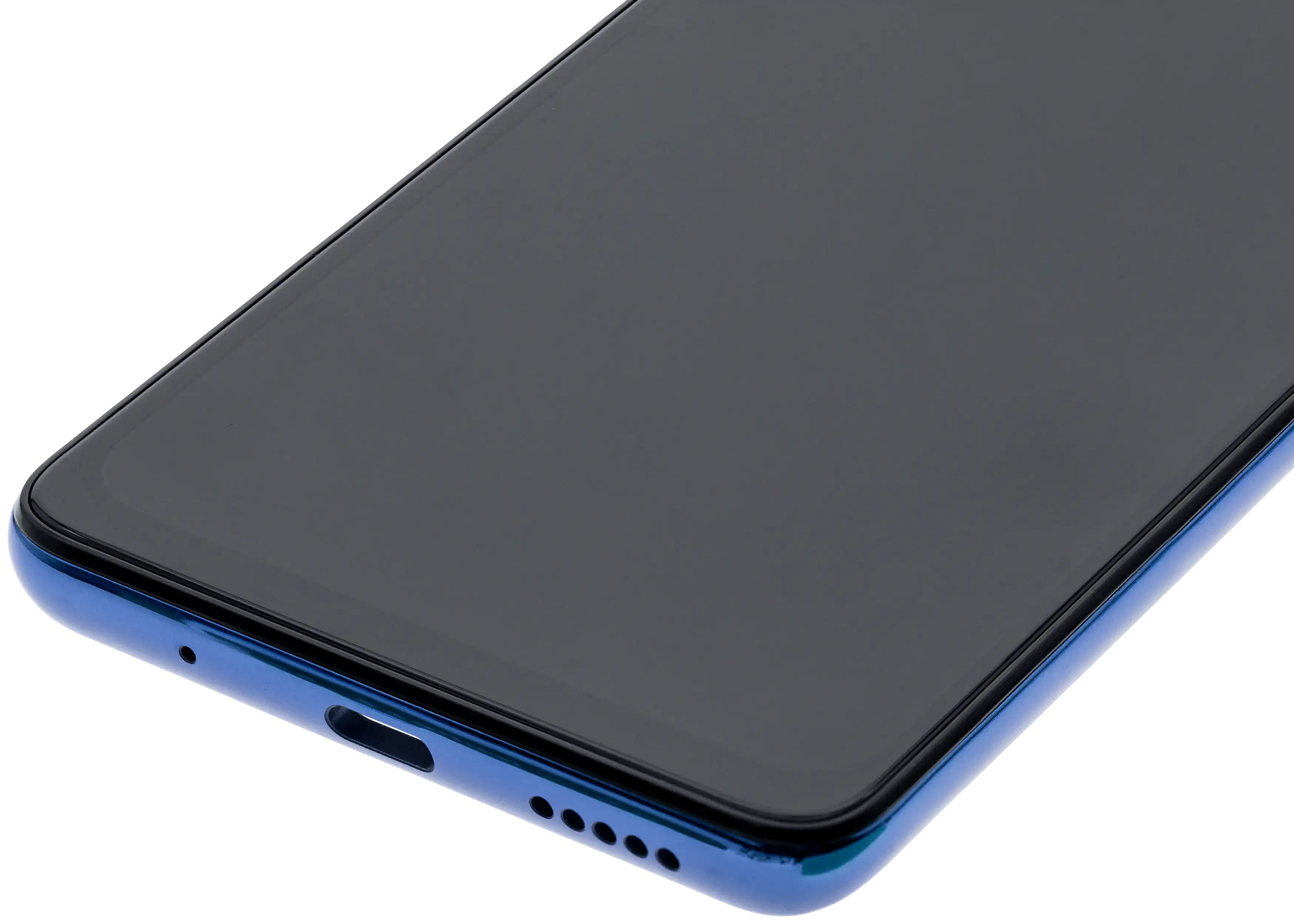 LCD Display with Frame for Motorola One Action (XT2013-1 / XT2013-2 / XT2013-4 / 2019) (Original OEM) (Denim Blue)