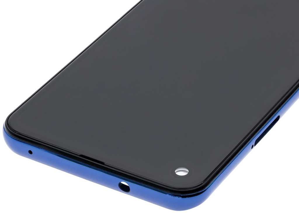 LCD Display with Frame for Motorola One Action (XT2013-1 / XT2013-2 / XT2013-4 / 2019) (Original OEM) (Denim Blue)