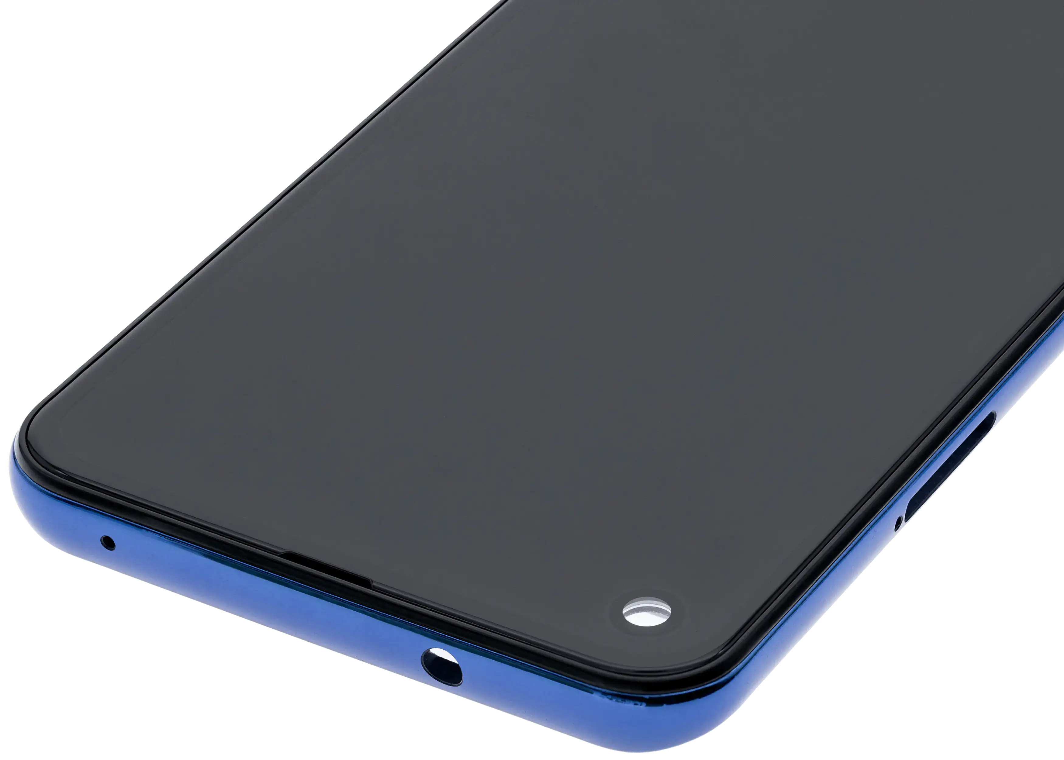 LCD Display with Frame for Motorola One Action (XT2013-1 / XT2013-2 / XT2013-4 / 2019) (Original OEM) (Denim Blue)