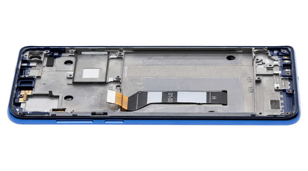 LCD Display with Frame for Motorola One Action (XT2013-1 / XT2013-2 / XT2013-4 / 2019) (Original OEM) (Denim Blue)