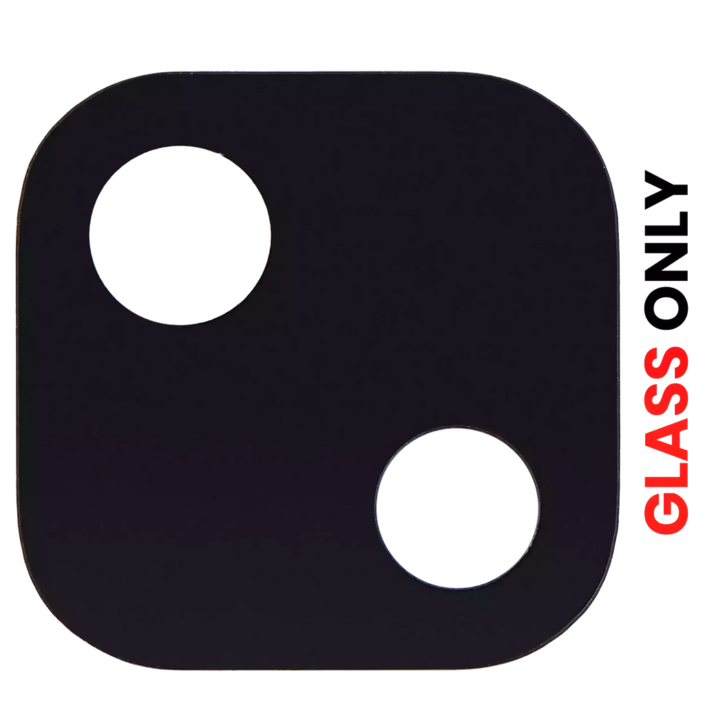 Rear Camera Lens (Glass Only) with Adhesive for Google Pixel 4A (Aftermarket Plus)