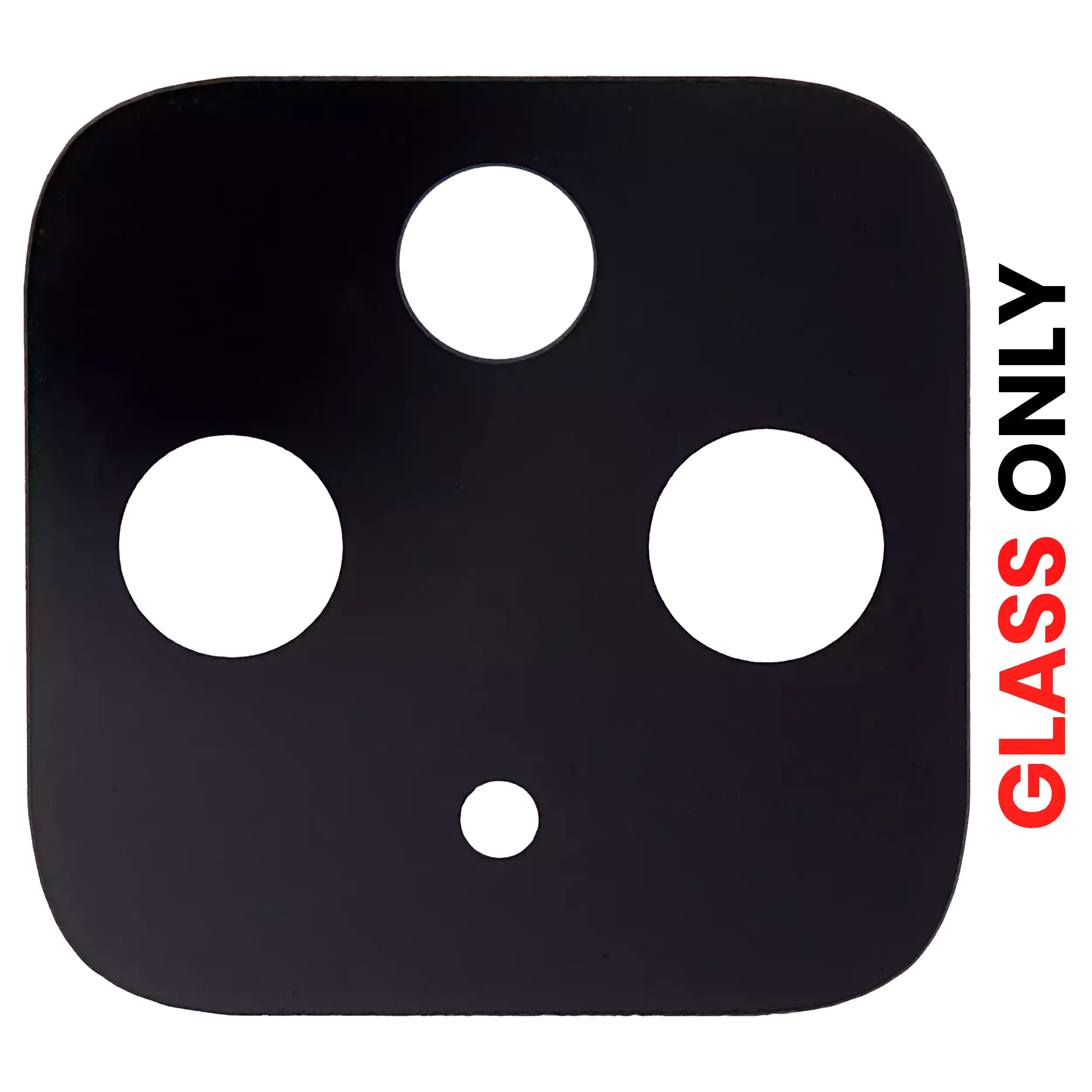 Rear Camera Glass (Glass Only) with Adhesive for Google Pixel 4A 5G (Aftermarket Plus)