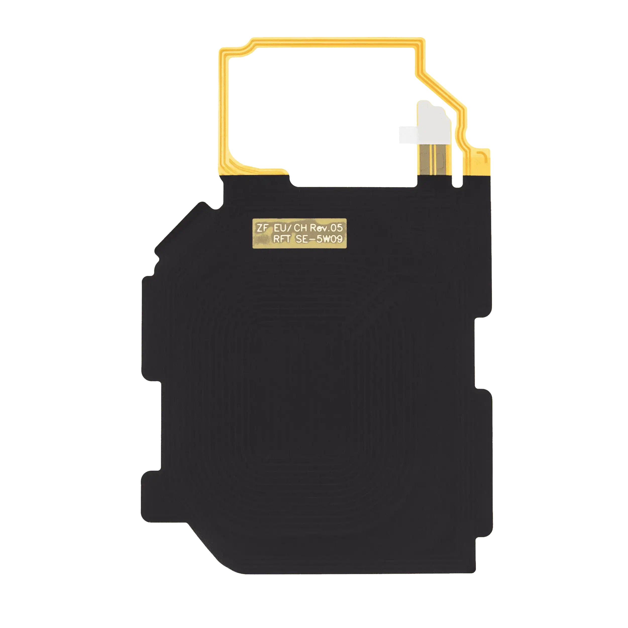 Wireless charging coil with NFC antenna for Samsung Galaxy S6