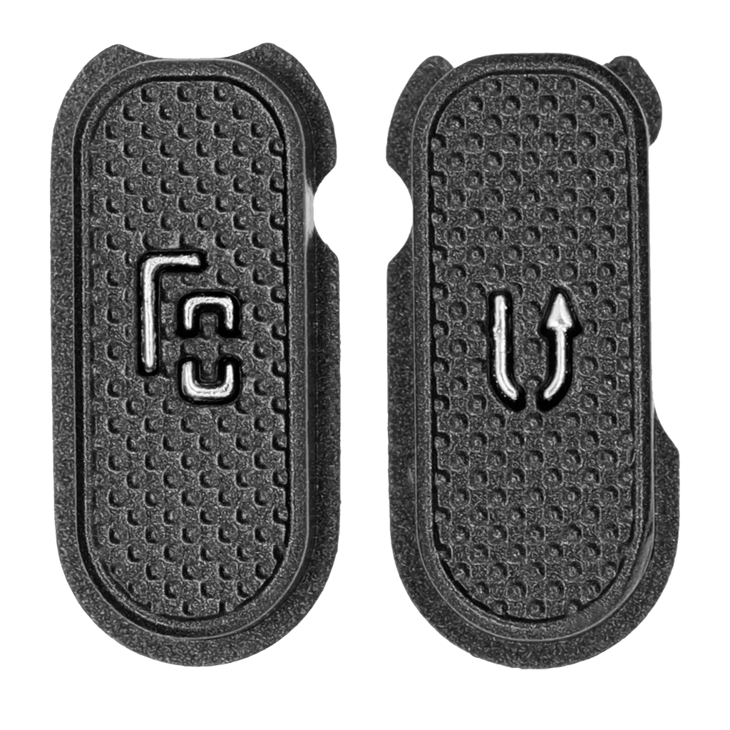 Hard-Tasten (Menü/Zurück) für Samsung Galaxy S7 Active (Titanium Grau)