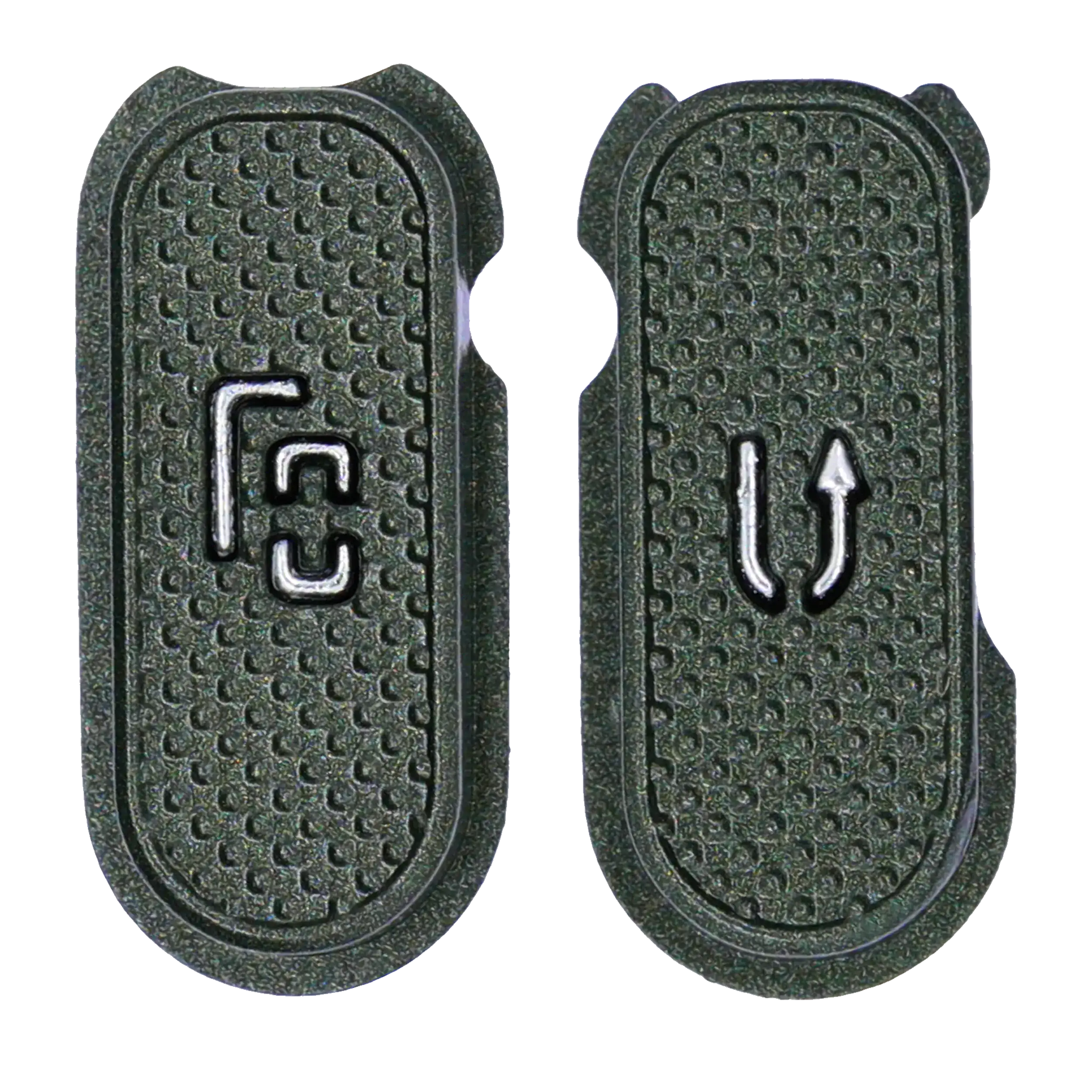 Hartplastik-Tasten (Menü/Zurück) für Samsung Galaxy S7 Active (Green Camo)