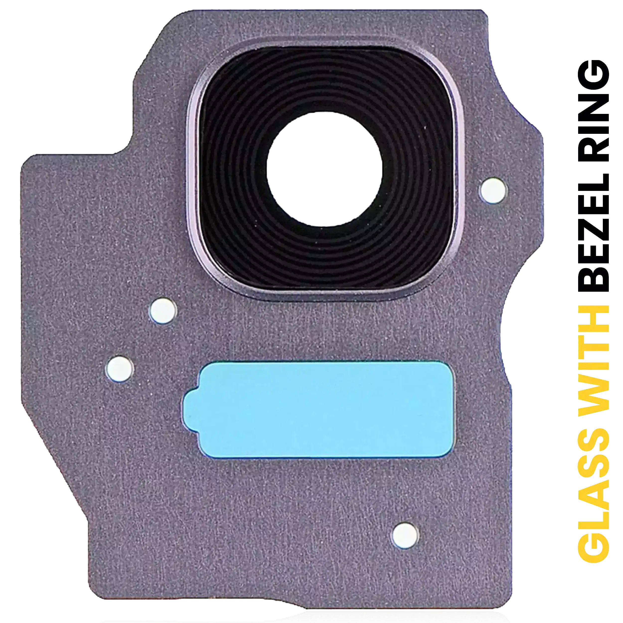 Rear Camera Lens with Bezel Ring for Samsung Galaxy S8 Plus (Orchid Gray)