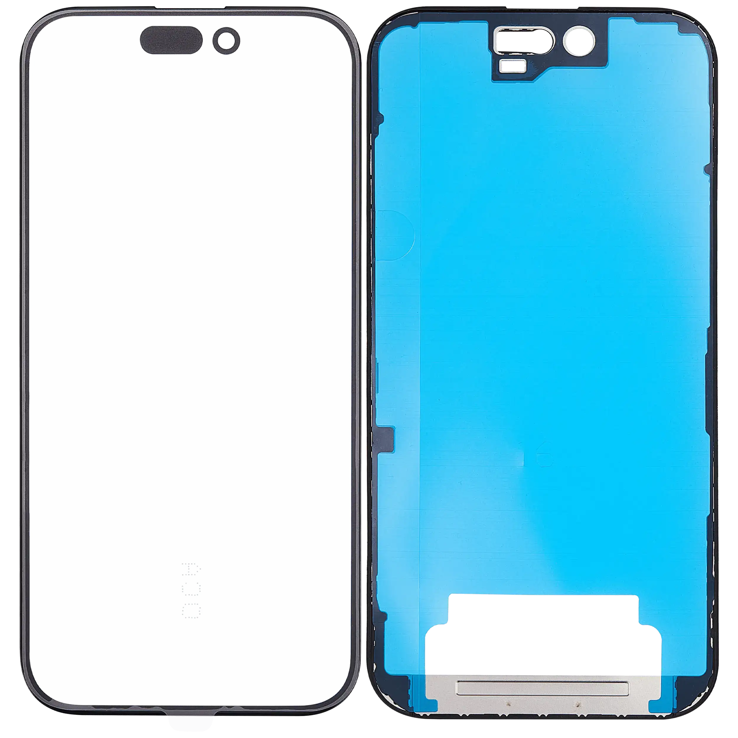 3-in-1-Set (Glas mit vorinstalliertem OCA + Rahmen) für iPhone 16 (OCA Master)