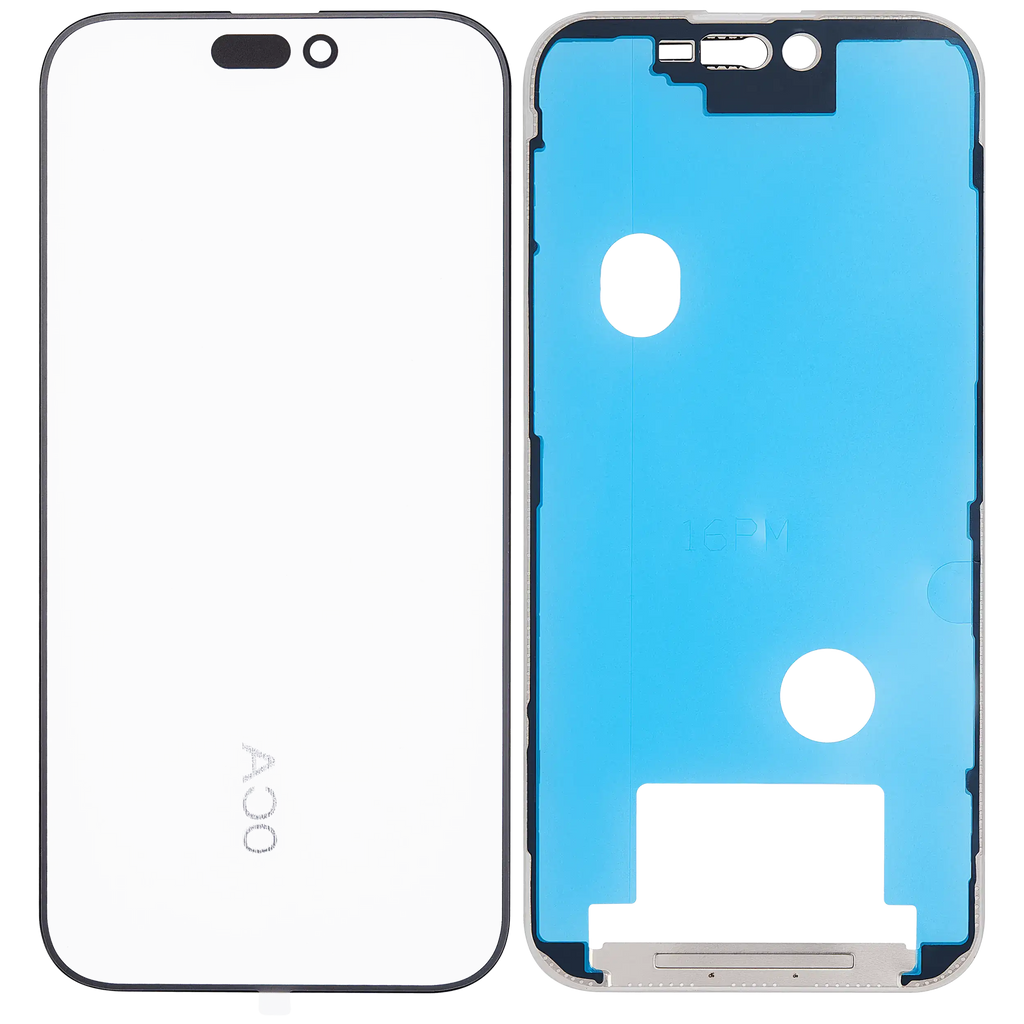 3-in-1 (Glas mit vorinstalliertem OCA + Rahmen) für iPhone 16 Pro Max (OCA Maste